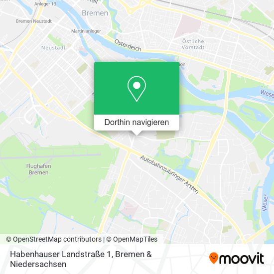 Habenhauser Landstraße 1 Karte