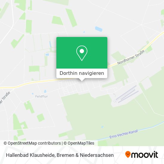Hallenbad Klausheide Karte