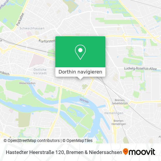 Hastedter Heerstraße 120 Karte