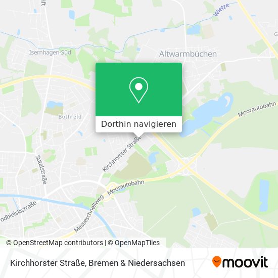 Kirchhorster Straße Karte