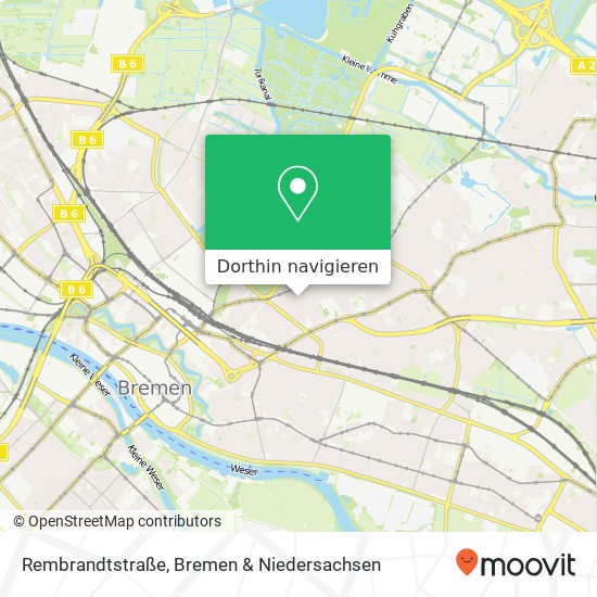 Rembrandtstraße Karte