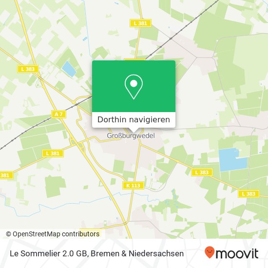 Le Sommelier 2.0 GB, Von-Alten-Straße 4 Großburgwedel, 30938 Burgwedel Karte