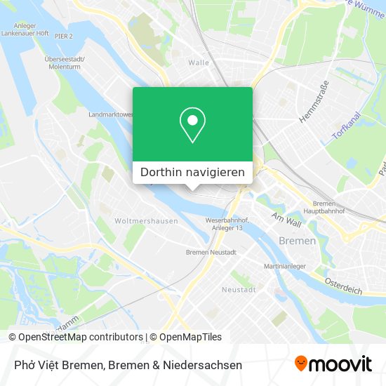 Phở Việt Bremen Karte