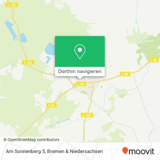 Am Sonnenberg 5 Karte