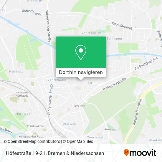 Höfestraße 19-21 Karte