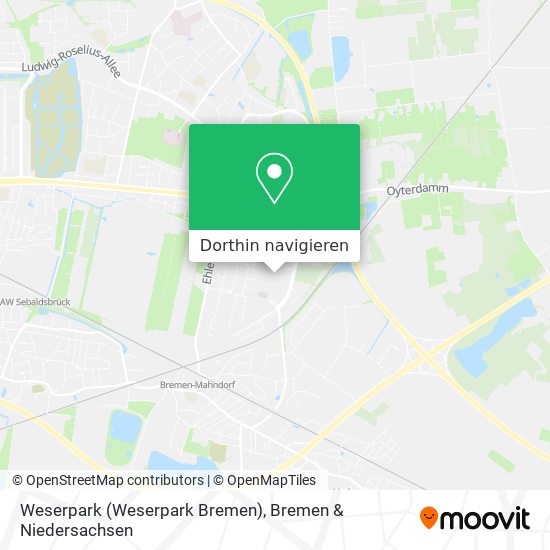 Weserpark (Weserpark Bremen) Karte