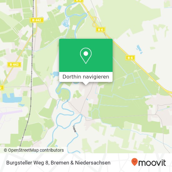 Burgsteller Weg 8 Karte