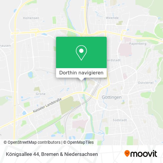 Königsallee 44 Karte