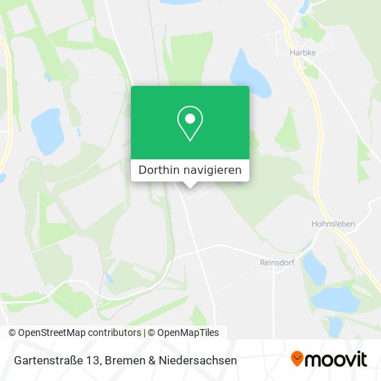 Gartenstraße 13 Karte