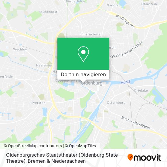 Oldenburgisches Staatstheater (Oldenburg State Theatre) Karte