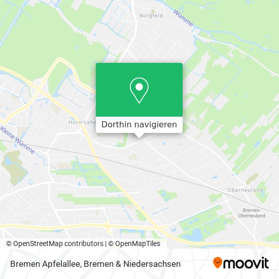 Bremen Apfelallee Karte
