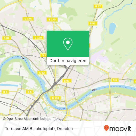 Terrasse AM Bischofsplatz Karte