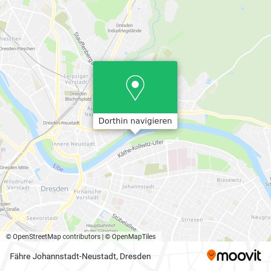 Fähre Johannstadt-Neustadt Karte