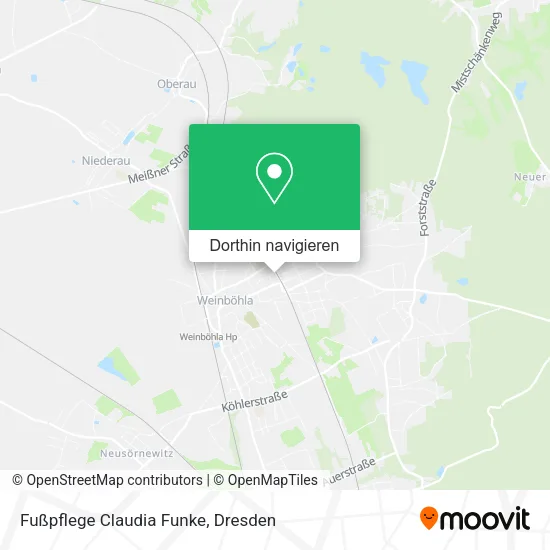 Fußpflege Claudia Funke Karte
