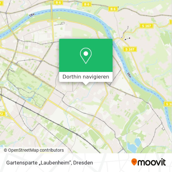 Gartensparte „Laubenheim“ Karte