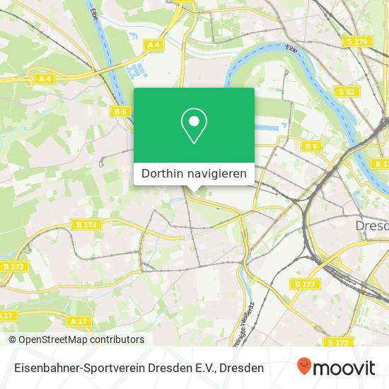 Eisenbahner-Sportverein Dresden E.V. Karte