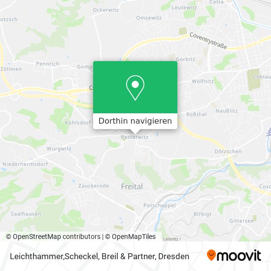 Leichthammer,Scheckel, Breil & Partner Karte