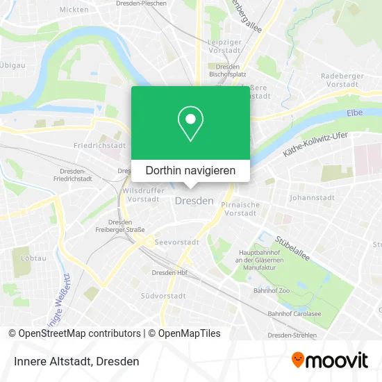 Innere Altstadt Karte