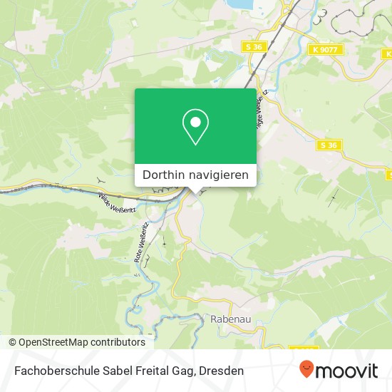 Fachoberschule Sabel Freital Gag Karte