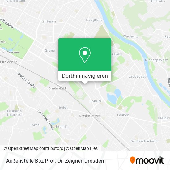 Außenstelle Bsz Prof. Dr. Zeigner Karte