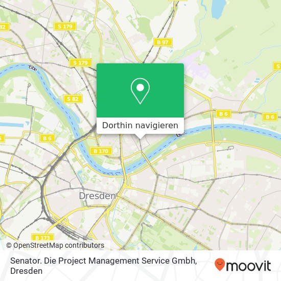 Senator. Die Project Management Service Gmbh Karte