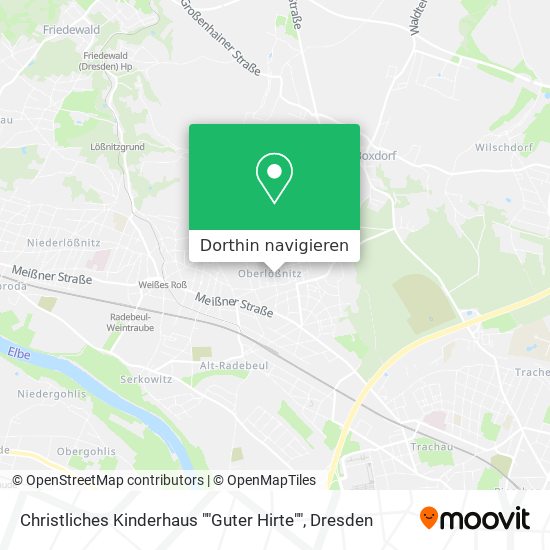 Christliches Kinderhaus ""Guter Hirte"" Karte