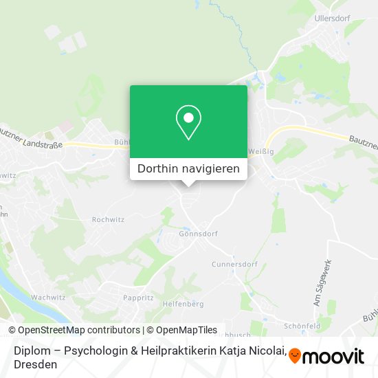 Diplom – Psychologin & Heilpraktikerin Katja Nicolai Karte