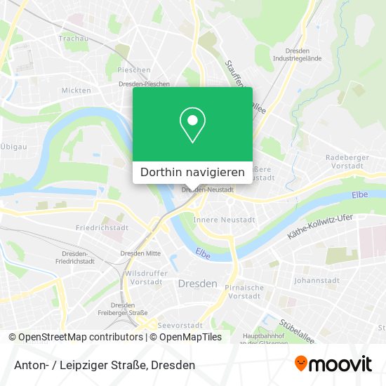 Anton- / Leipziger Straße Karte