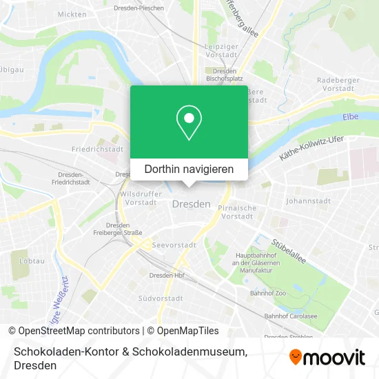 Schokoladen-Kontor & Schokoladenmuseum Karte