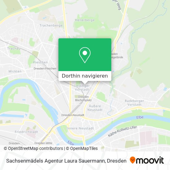 Sachsenmädels Agentur Laura Sauermann Karte