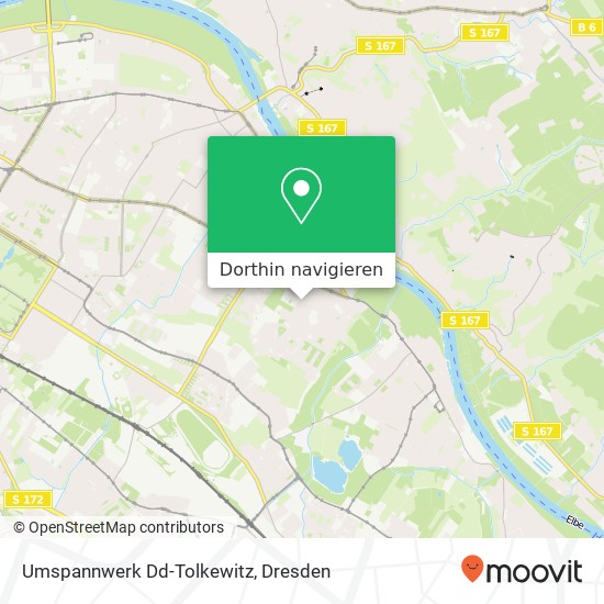 Umspannwerk Dd-Tolkewitz Karte