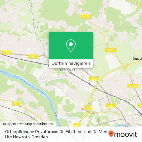 Orthopädische Privatpraxis Dr. Fitzthum Und Dr. Med. Ute Nawroth Karte