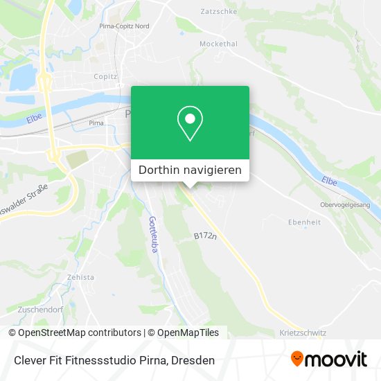 Clever Fit Fitnessstudio Pirna Karte