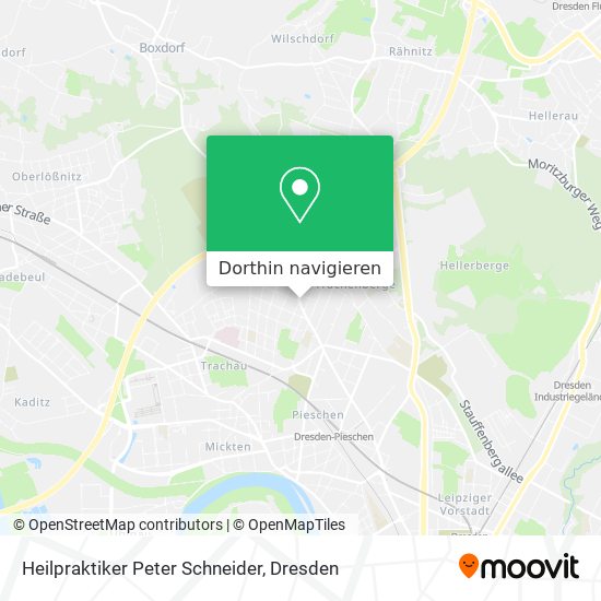 Heilpraktiker Peter Schneider Karte