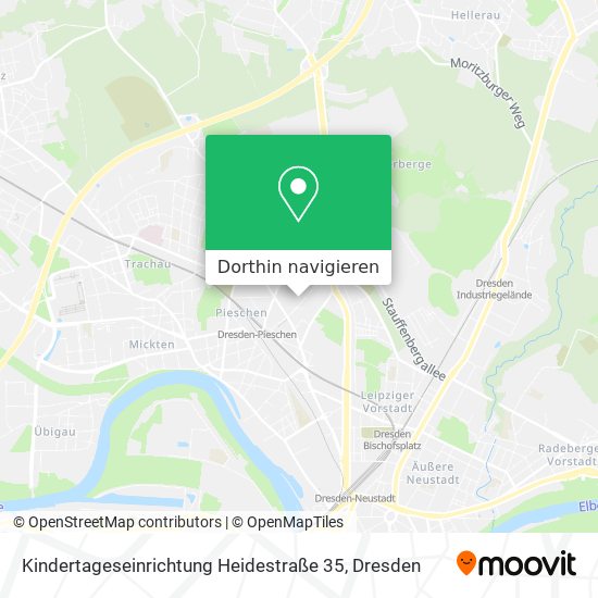 Kindertageseinrichtung Heidestraße 35 Karte