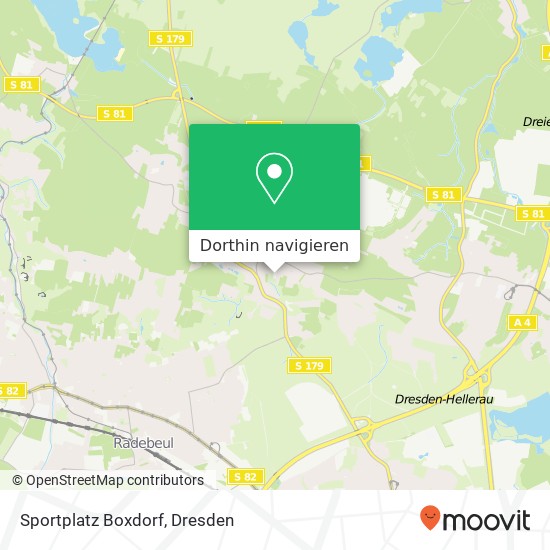 Sportplatz Boxdorf Karte