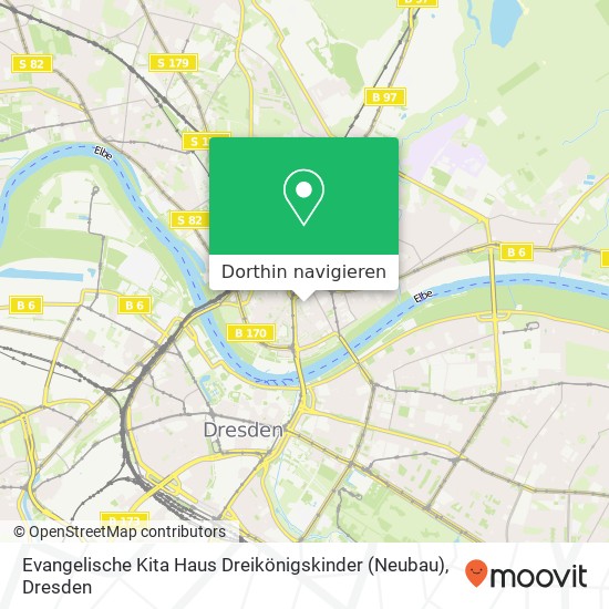Evangelische Kita Haus Dreikönigskinder (Neubau) Karte