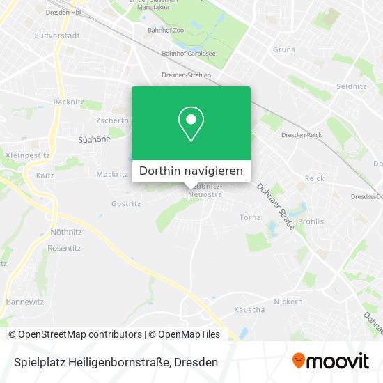 Spielplatz Heiligenbornstraße Karte