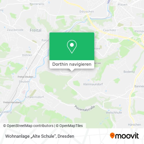 Wohnanlage „Alte Schule“ Karte