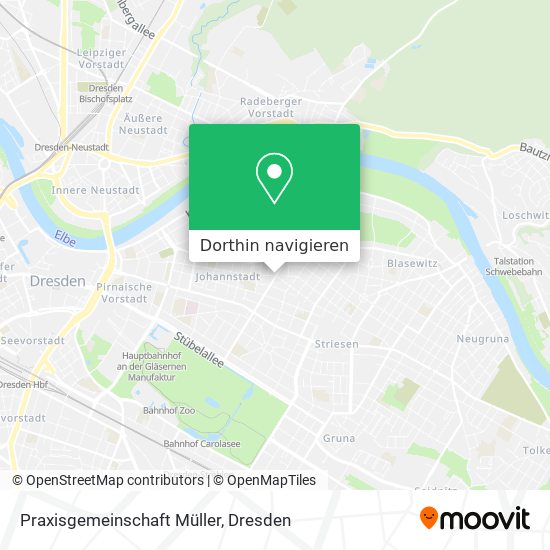 Praxisgemeinschaft Müller Karte