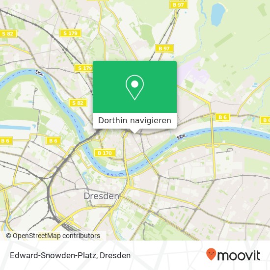 Edward-Snowden-Platz Karte