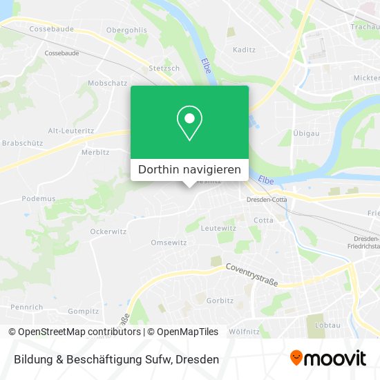 Bildung & Beschäftigung Sufw Karte
