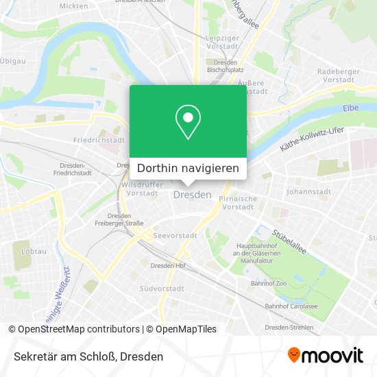 Sekretär am Schloß Karte