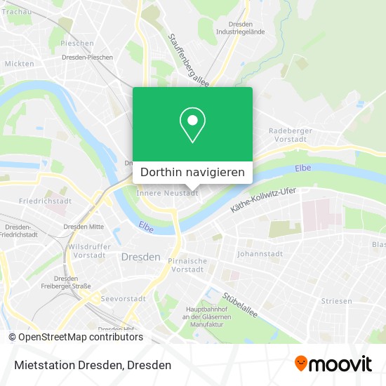 Mietstation Dresden Karte