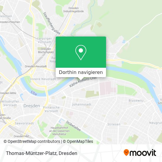 Thomas-Müntzer-Platz Karte