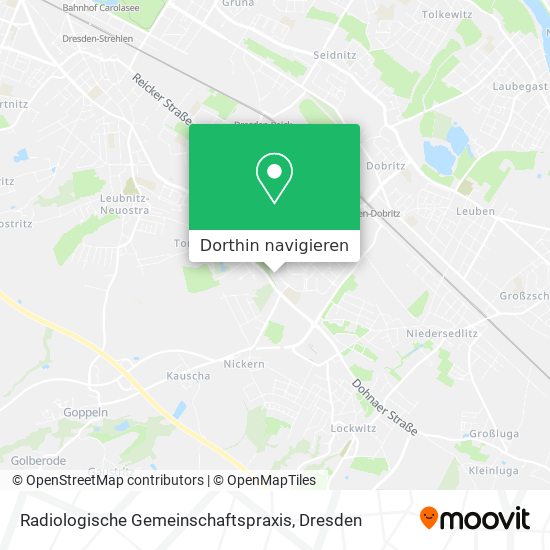 Radiologische Gemeinschaftspraxis Karte