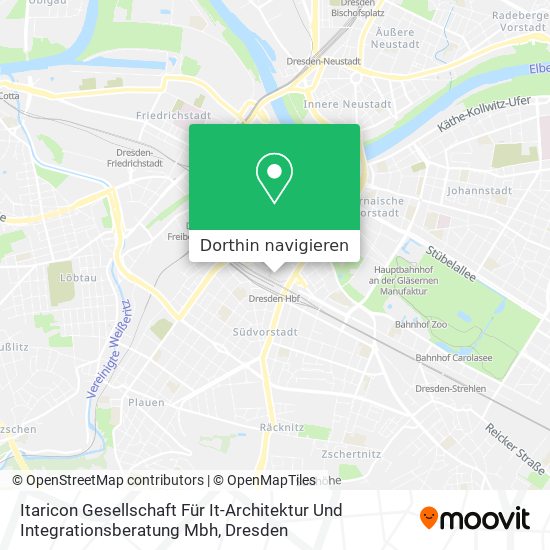 Itaricon Gesellschaft Für It-Architektur Und Integrationsberatung Mbh Karte