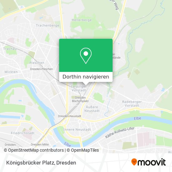 Königsbrücker Platz Karte