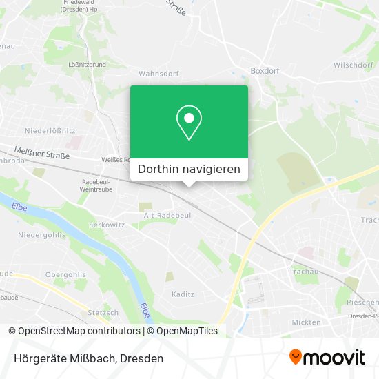 Hörgeräte Mißbach Karte