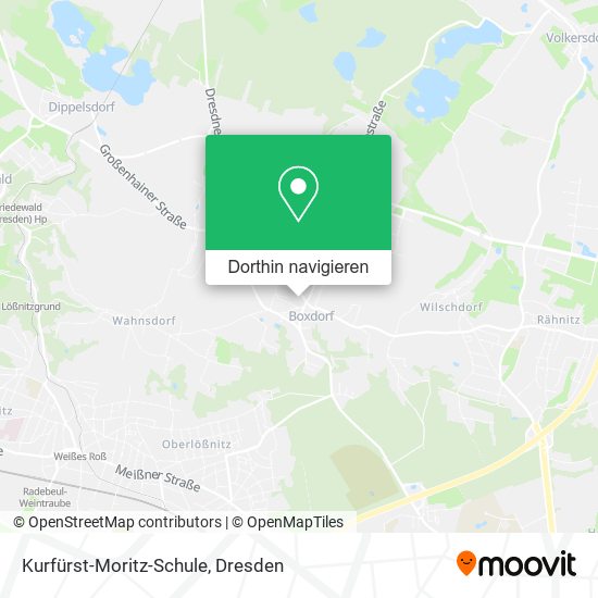 Kurfürst-Moritz-Schule Karte